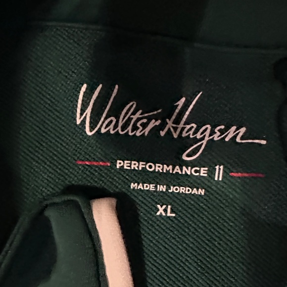 Walter Hagen P11 125th US Open 1/4 zip Forest Green Performance Pullover - Picture 2 of 3